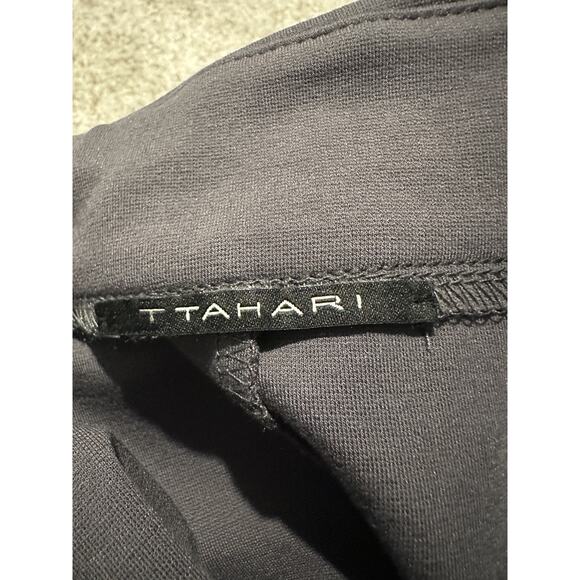 T Tahari Women’s Gray Tummy Control Pencil Skirt Size S Rayon Blend Pull On - Picture 7 of 9